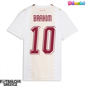 Maroko Brahim Diaz #10 Dámské Venkovní Dres MS 2026 Krátký Rukáv